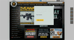 Desktop Screenshot of airsoftmegastore.com